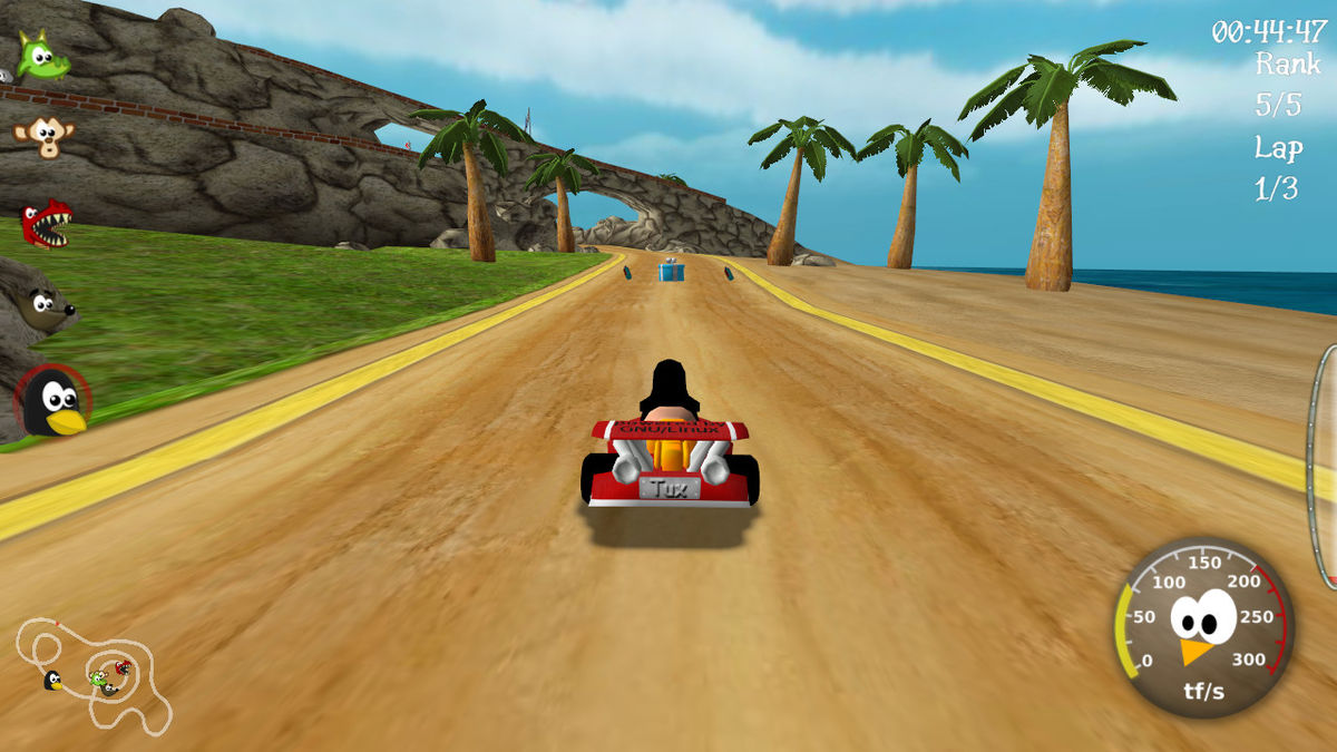 Screenshot of web app